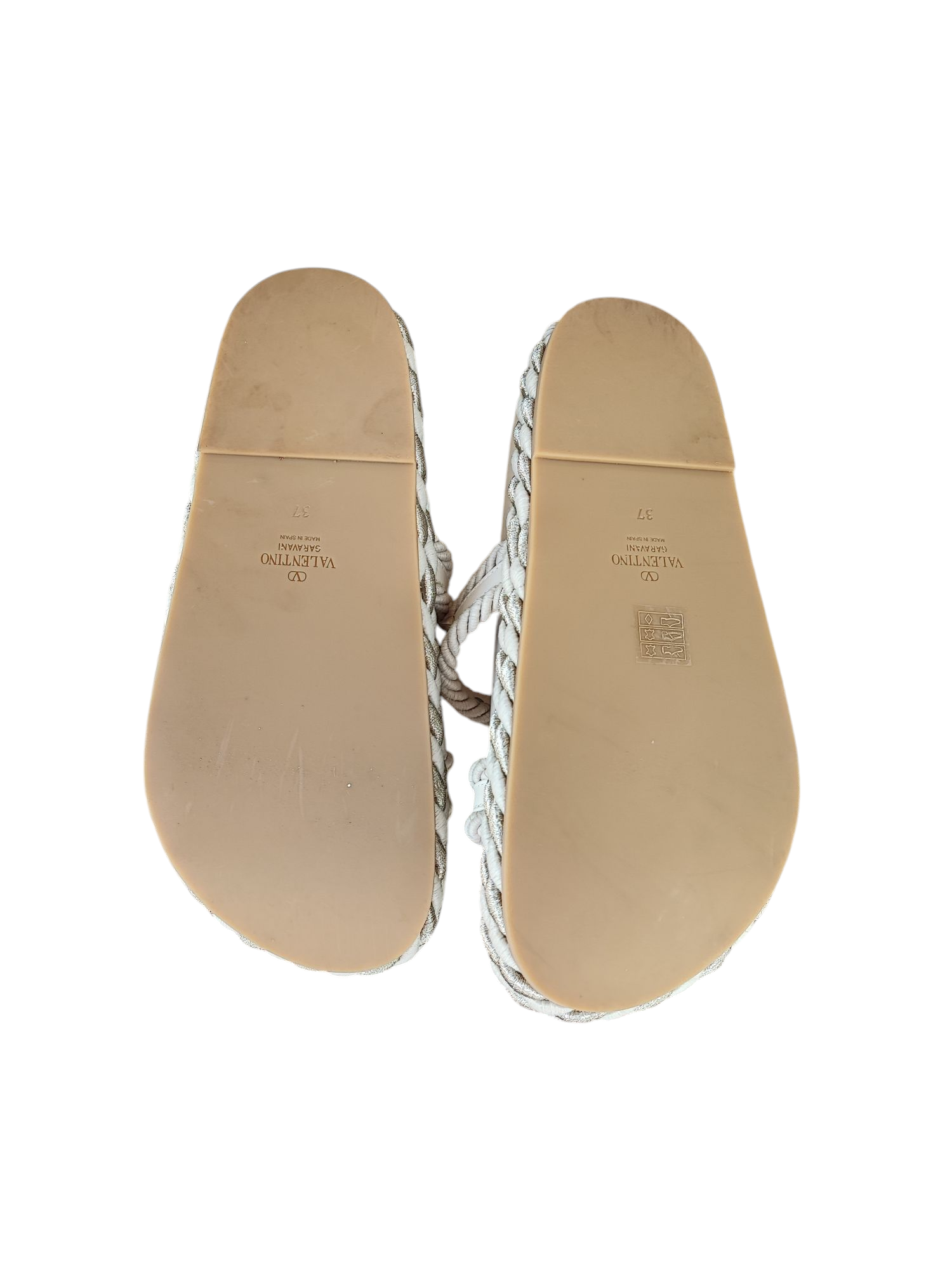 Valentino - Espadrilles Sandalen Rockstud T37