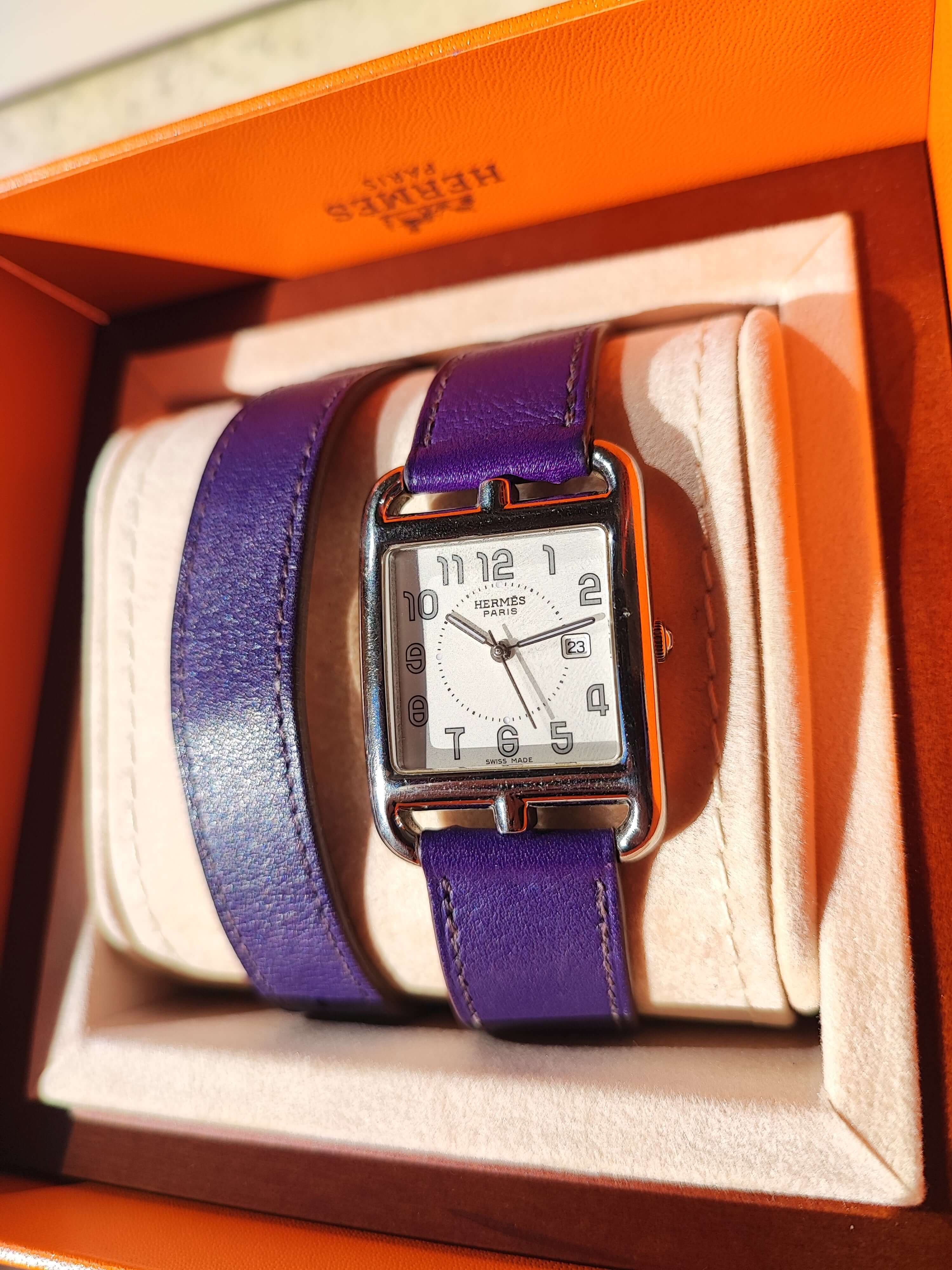 Hermès - Cape cod 37 mm Iris