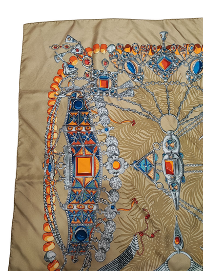 Hermès - Carré de soie 90 Terres Precieuses