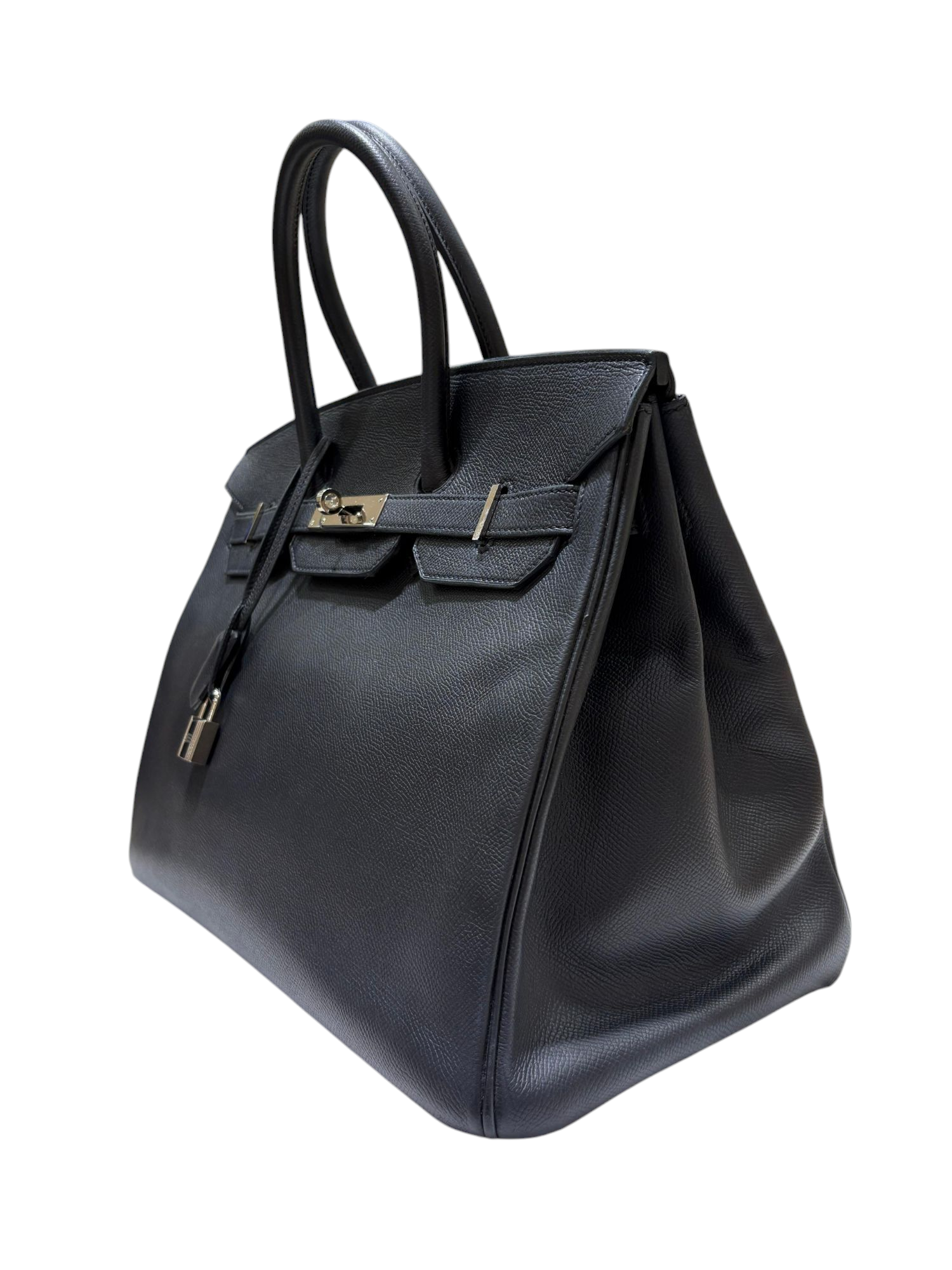 Hermès - Birkin-Tasche 35 Epsom Schwarz