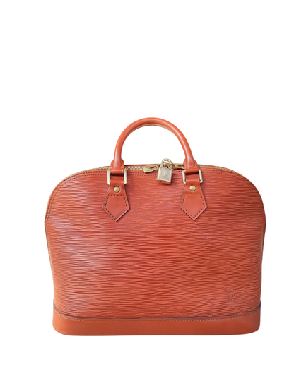 Louis Vuitton - Sac Alma épi ocre