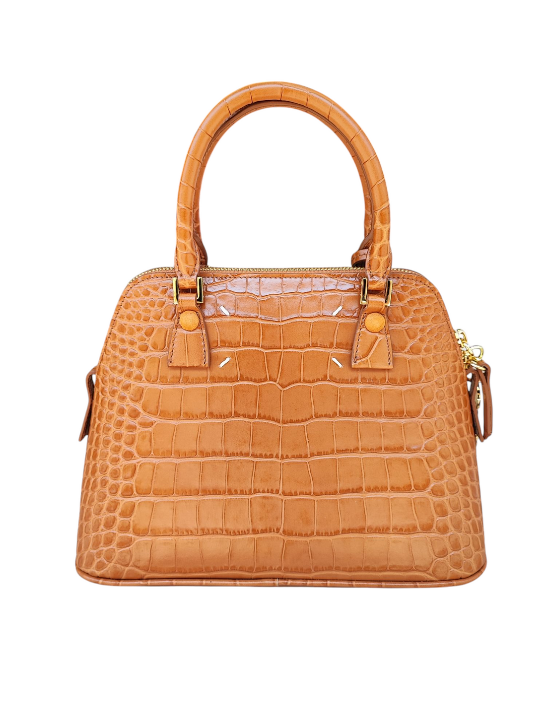 Maison Margiela - Prägte 5AC-Tasche in Braun