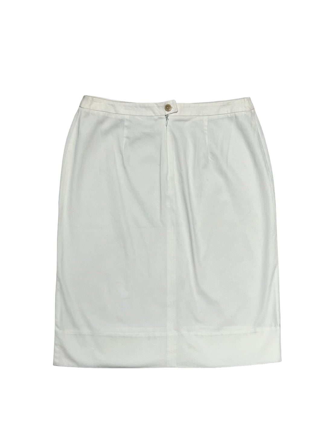 Sportmax Jupe blanche Blanc 40 - Les Folies d&