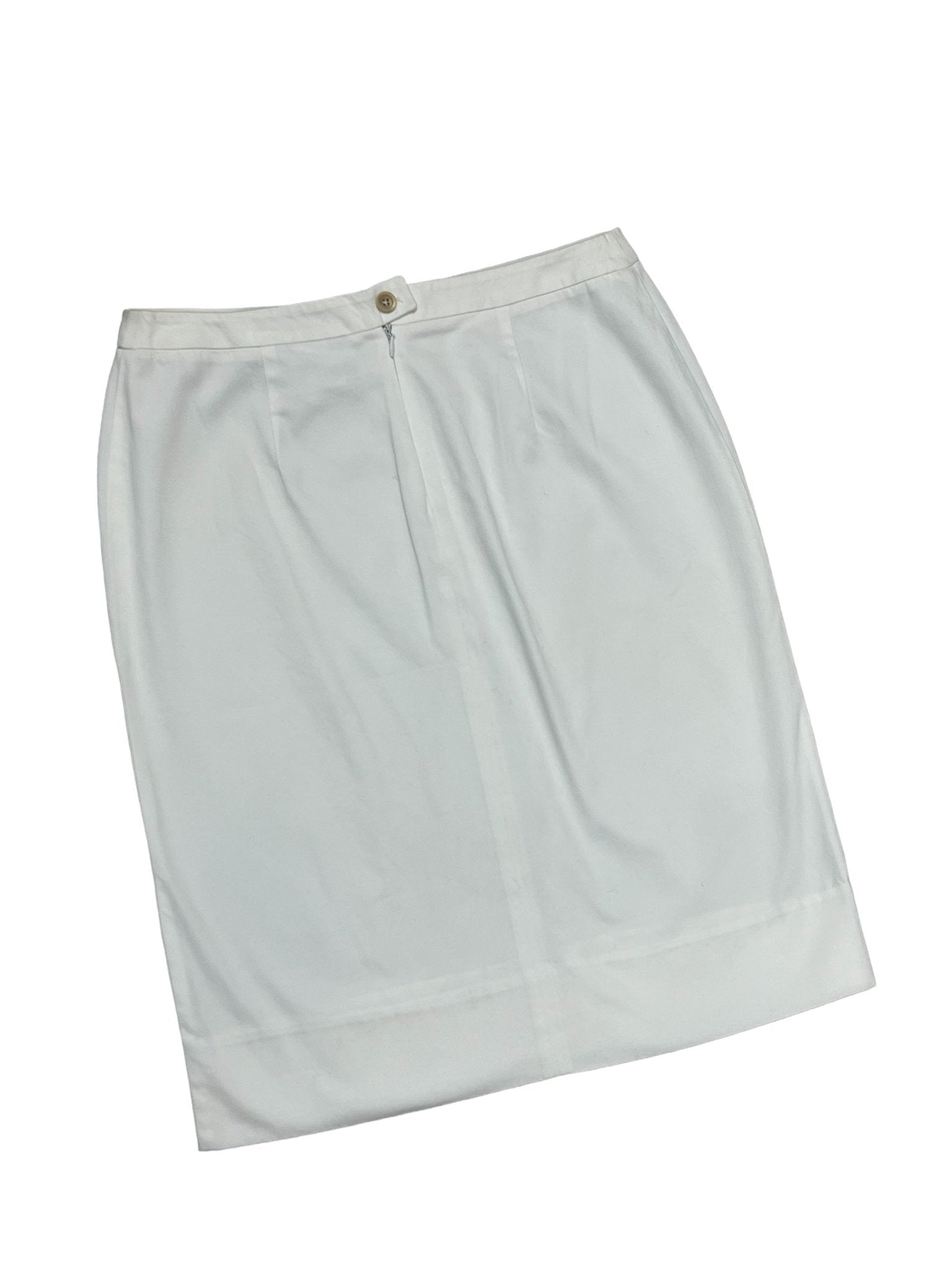 Sportmax Jupe blanche Blanc 40 - Les Folies d&