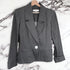 Yves Saint Laurent Veste Denim Noir 40 - Les Folies d&