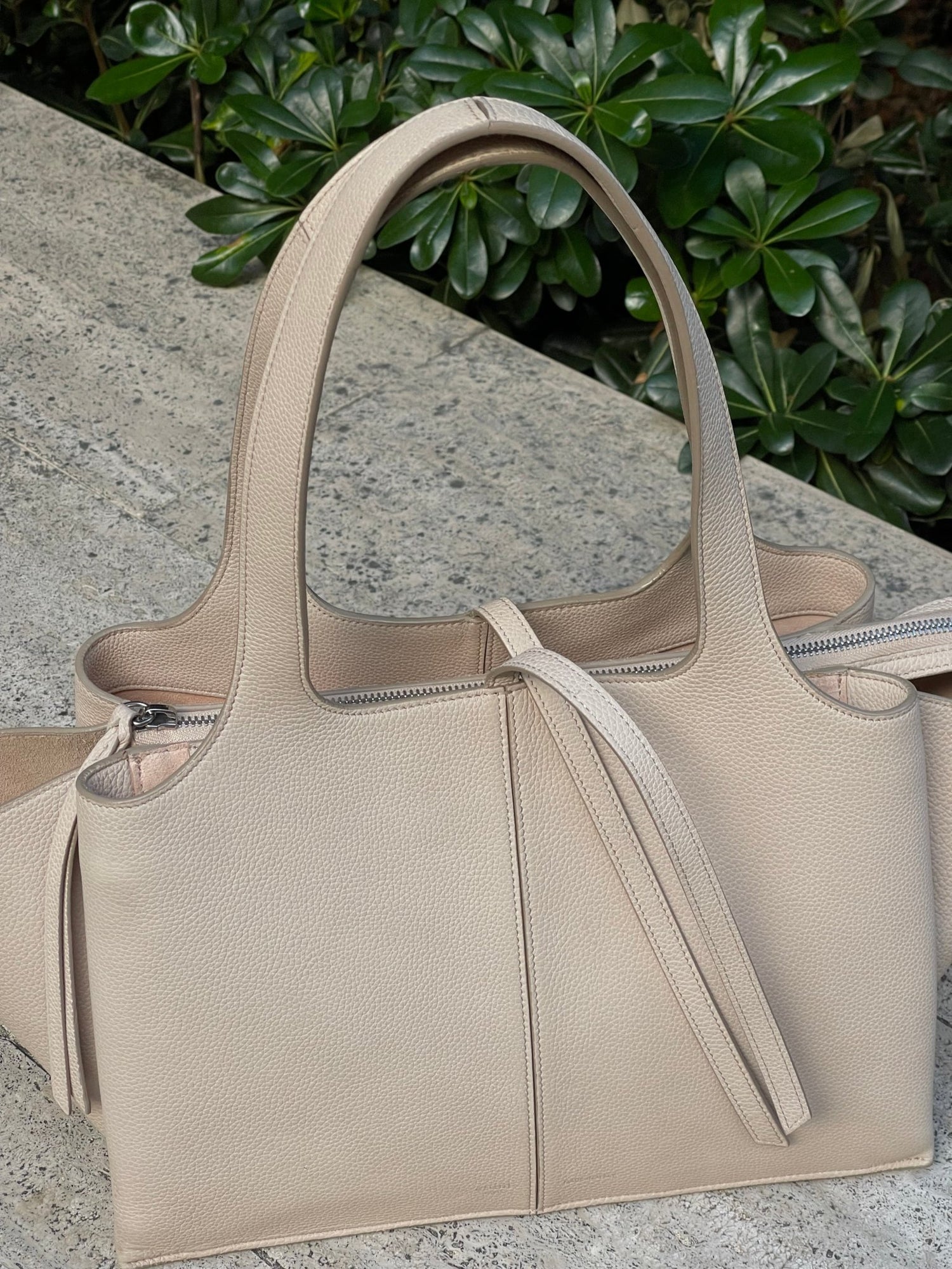 Céline - Sac Tri-Fold beige MM - Les Folies d&