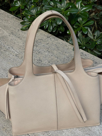 Céline - Sac Tri-Fold beige MM - Les Folies d&