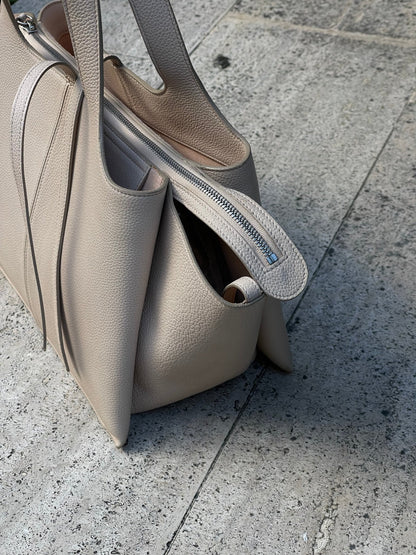 Céline - Sac Tri-Fold beige MM - Les Folies d&