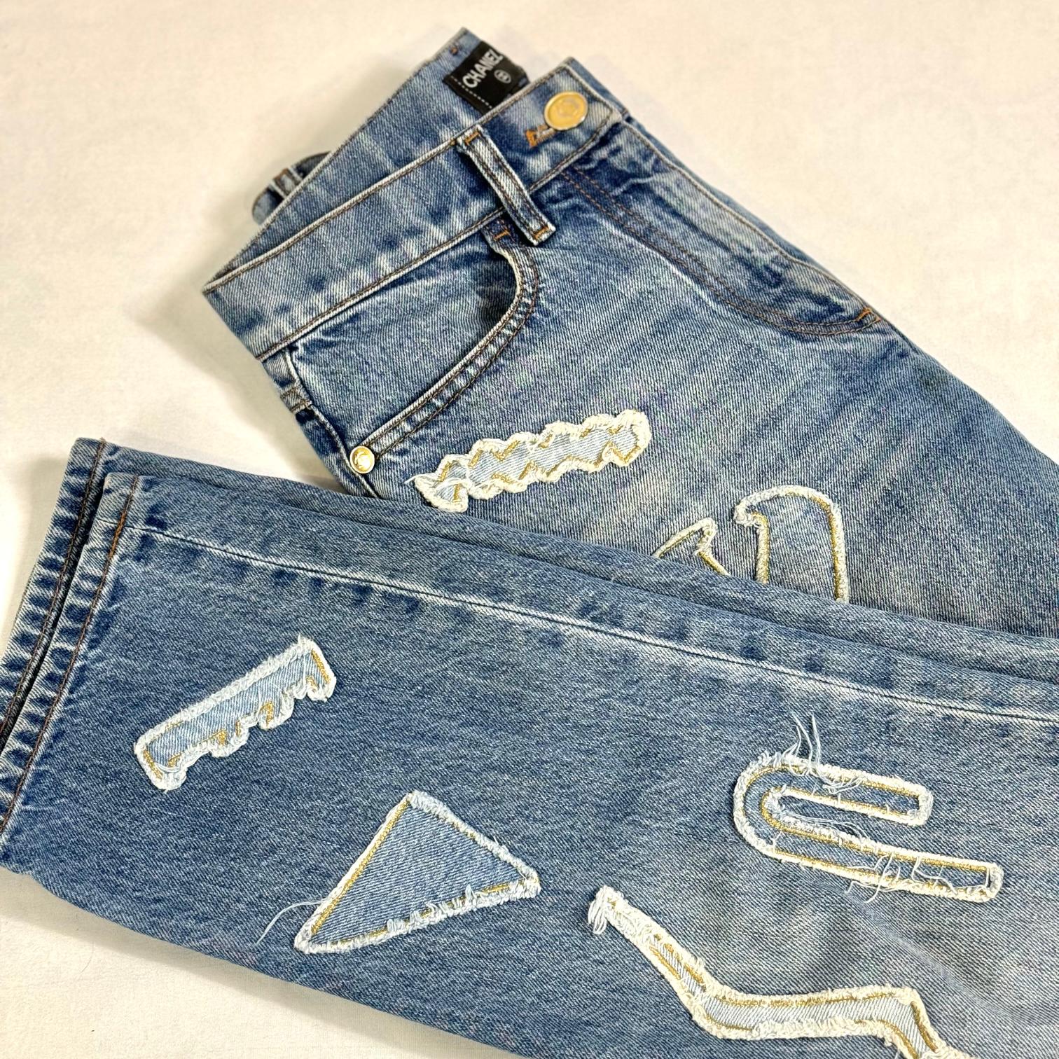 Chanel - Jeans Patchwork - Les Folies d&