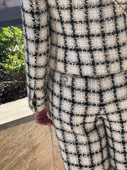 Chanel - Pantalon tweed T36 - Les Folies d&