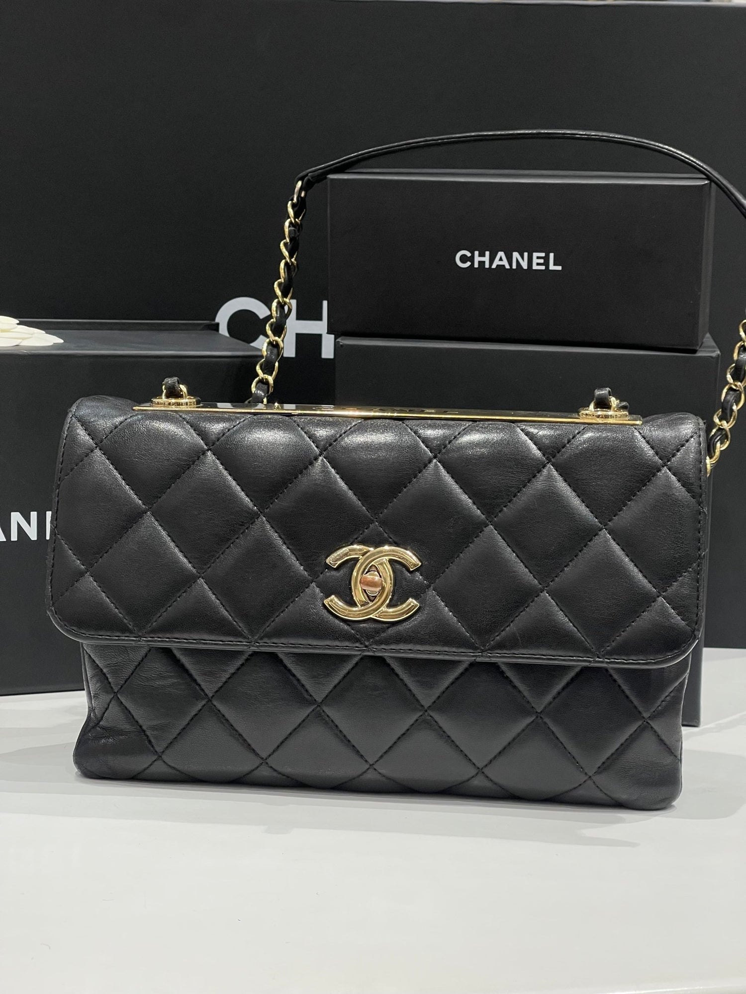 Chanel - Sac Trendy chain flap - Les Folies d&