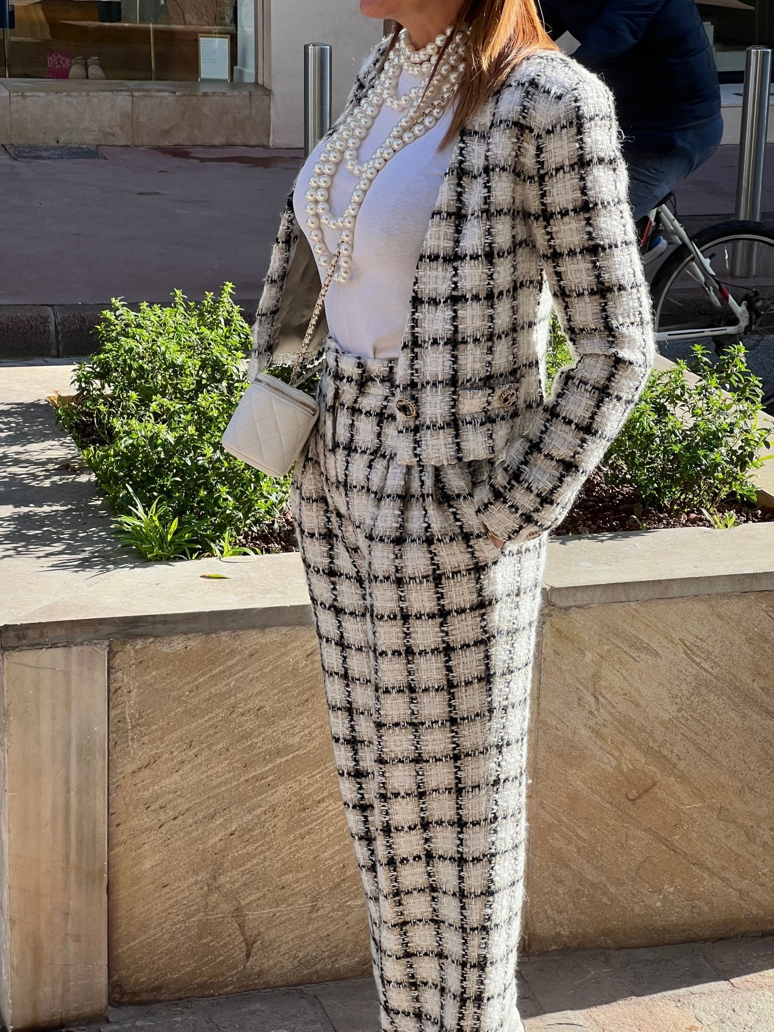 Chanel - Veste tailleur tweed T36 - Les Folies d&
