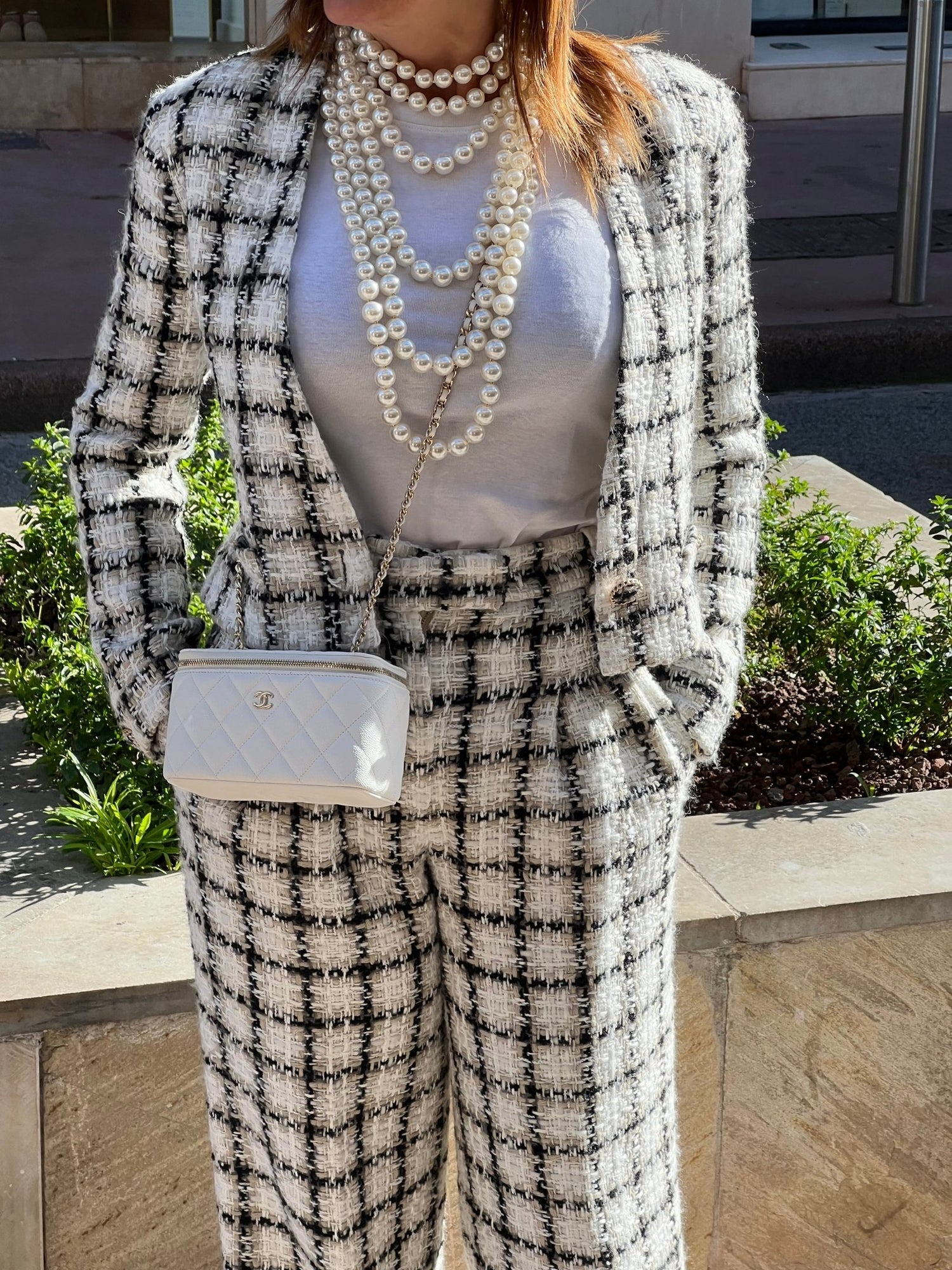 Chanel - Veste tailleur tweed T36 - Les Folies d&