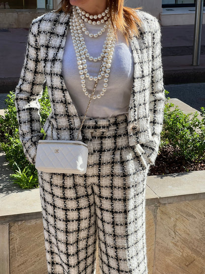 Chanel - Veste tailleur tweed T36 - Les Folies d&