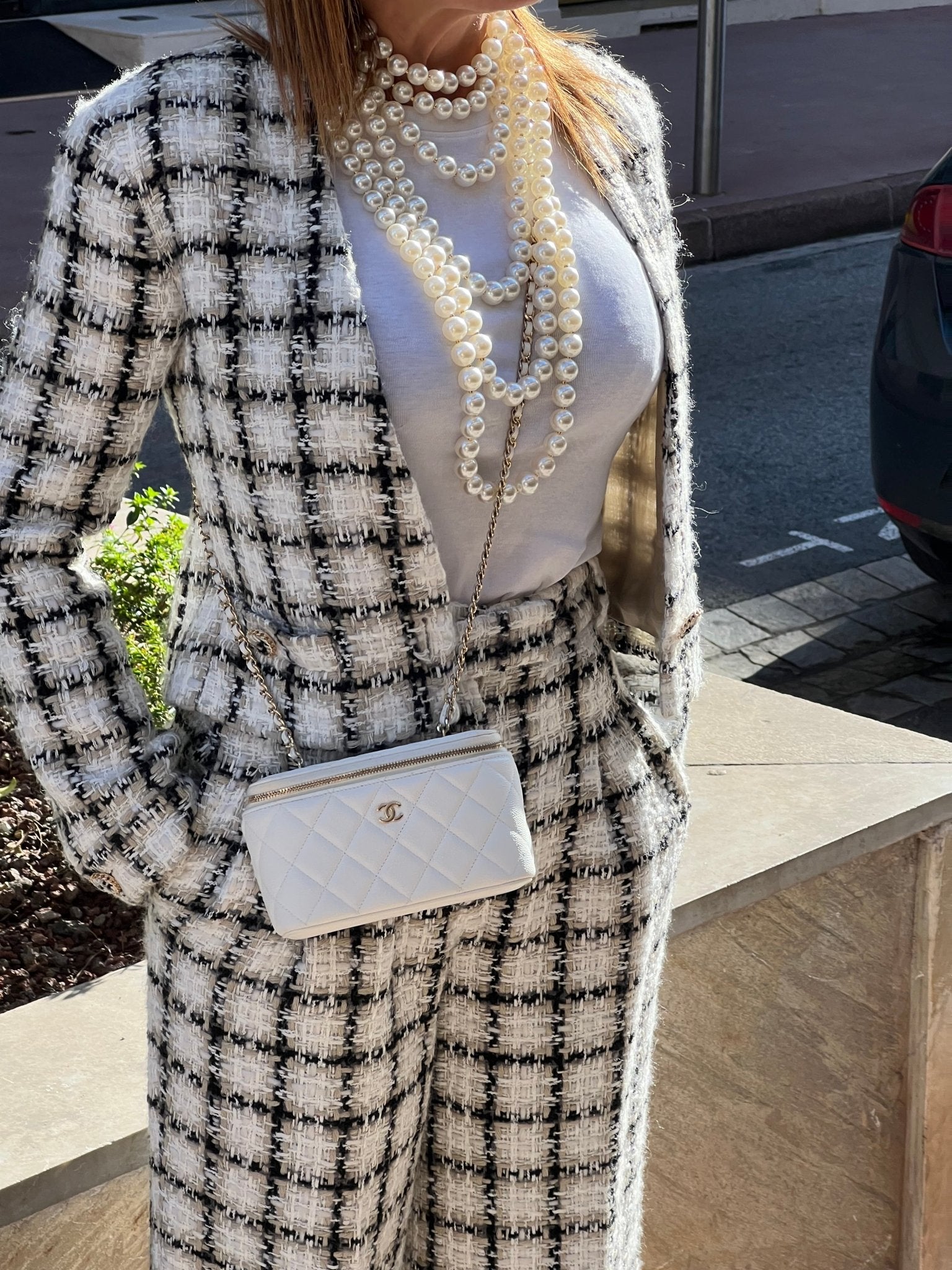 Chanel - Veste tailleur tweed T36 - Les Folies d&