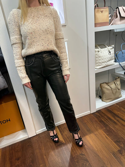 Dior - Pantalon cuir T34 - Les Folies d&