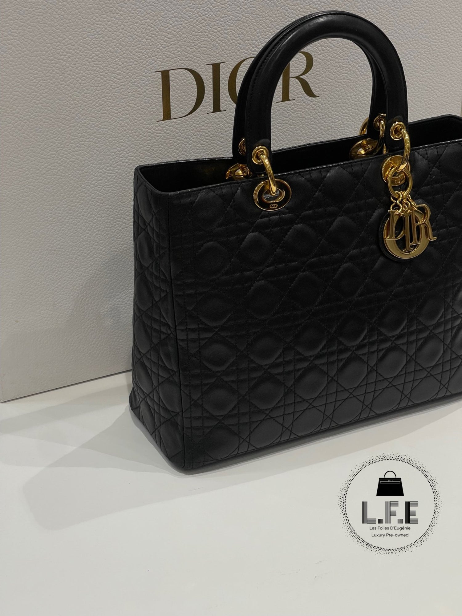 Dior - Sac Lady Dior GM - Les Folies d&