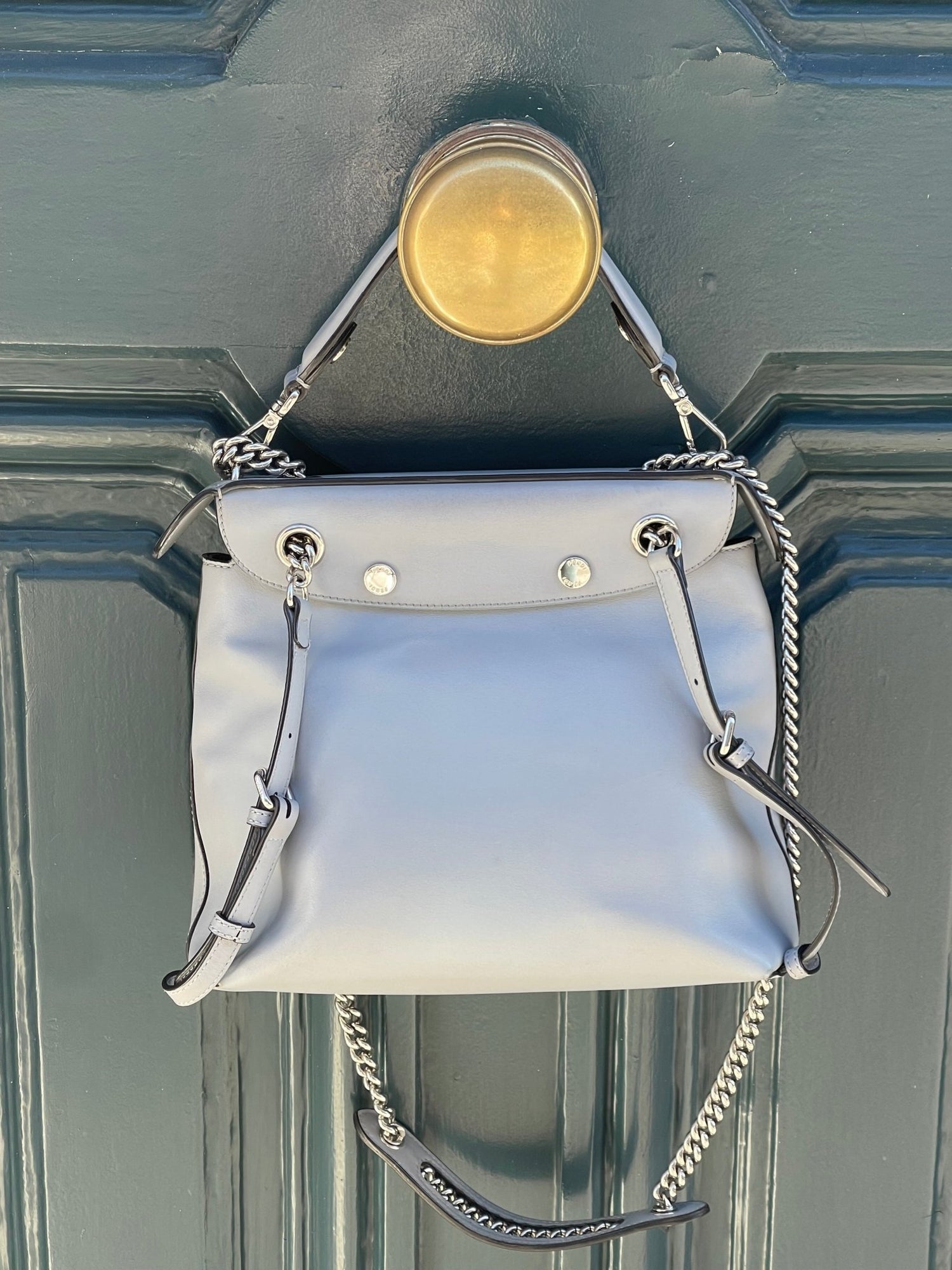 Fendi - Sac à dos Back to School gris - Les Folies d&