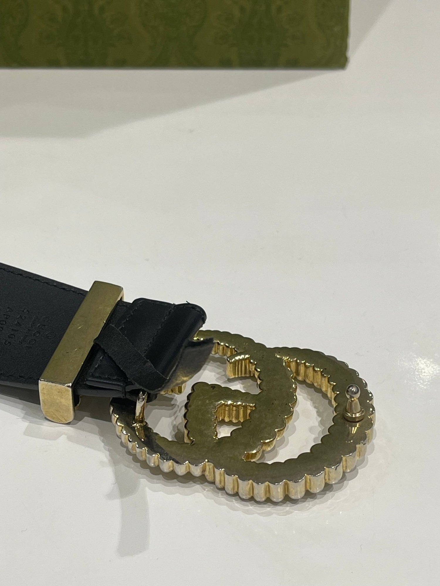 Gucci - Ceinture GG dorée GM - Les Folies d&