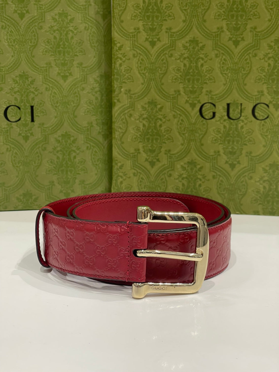 Gucci - Ceinture GG monogramme - Les Folies d&