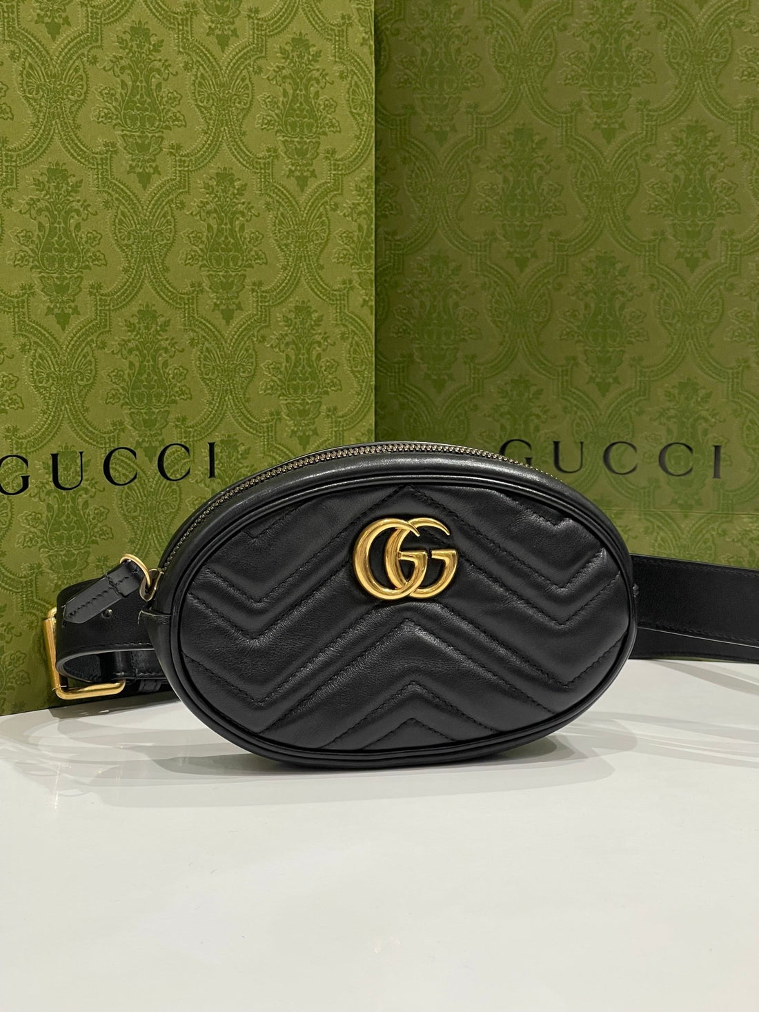 Gucci - Sac pochette ceinture Marmont - Les Folies d&