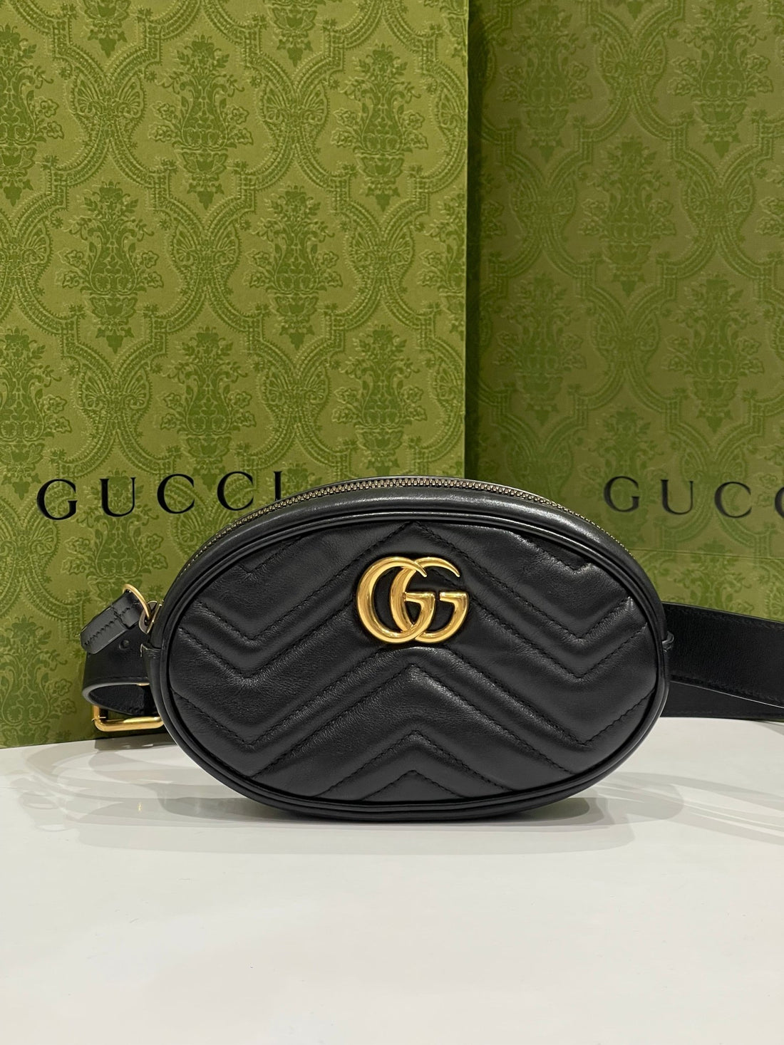 Gucci - Sac pochette ceinture Marmont - Les Folies d&