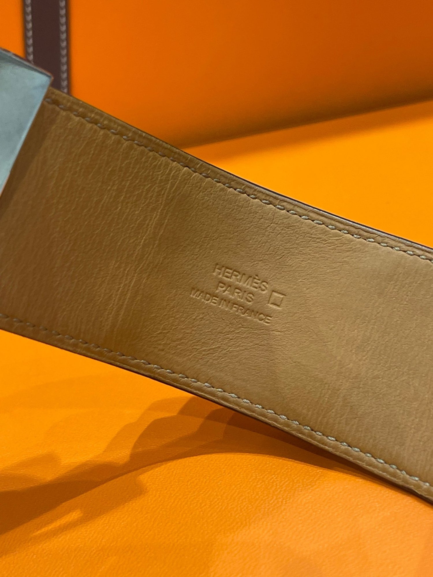 Hermès - Bracelet manchette collier de chien alligator - Les Folies d&