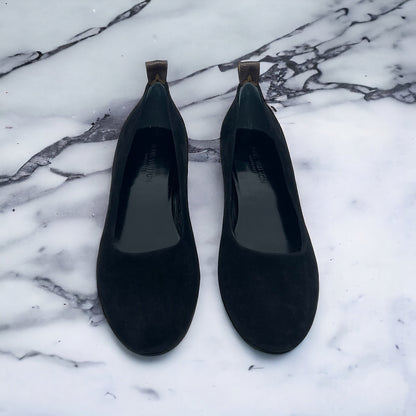 Louis Vuitton Ballerines à talons Noir 37,5 - Les Folies d&