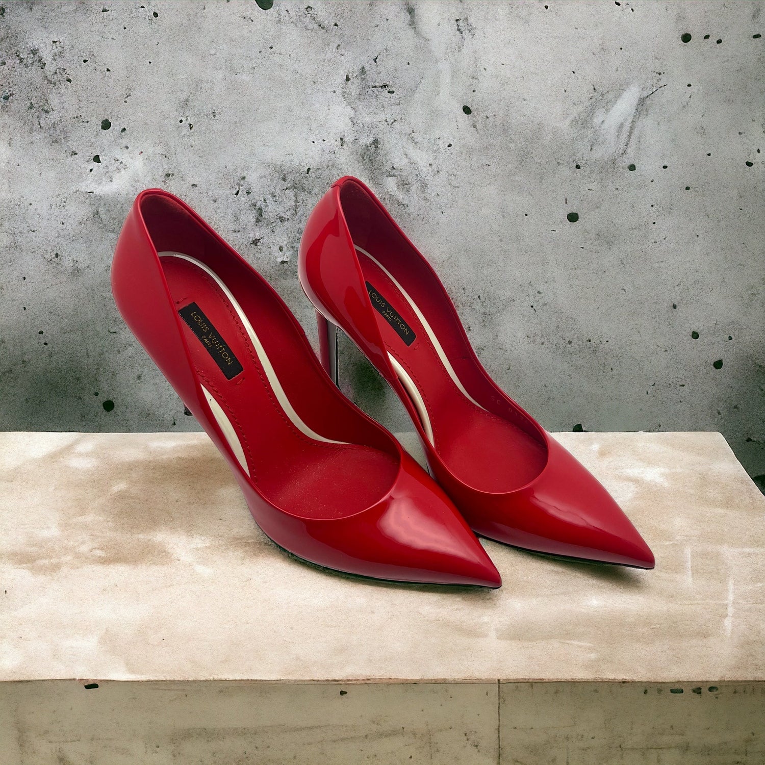Louis Vuitton - Escarpins T.38.5 - Les Folies d&