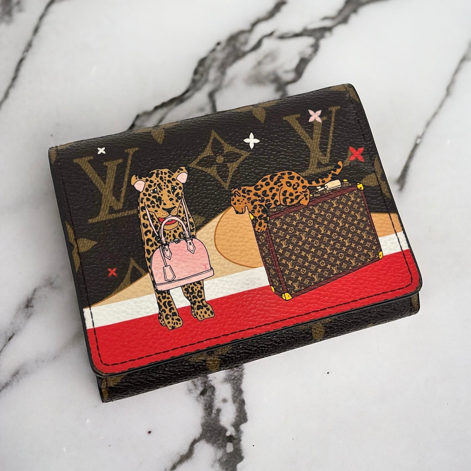 Louis Vuitton Portefeuille Edition Limité - Les Folies d&